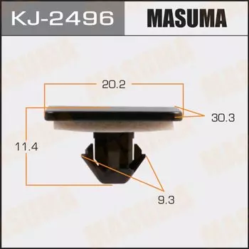 Клипса крепежная MASUMA KJ-2496 (OEM 53857-12010)