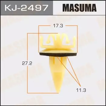 Клипса крепежная MASUMA KJ-2497 (OEM 75494-42010)