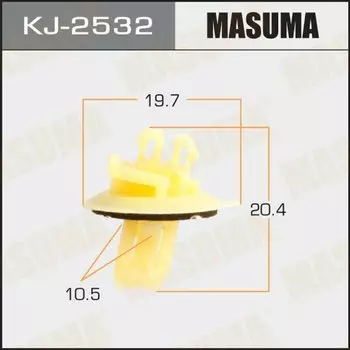 Клипса крепежная MASUMA KJ-2532 (OEM 75882-60010)