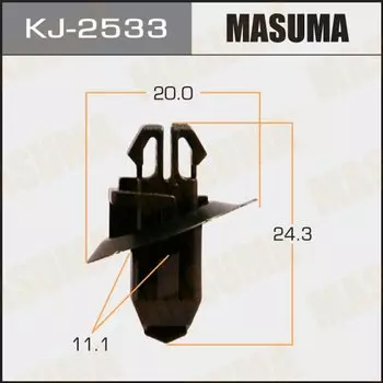 Клипса крепежная MASUMA KJ-2533 (OEM 75393-60030)