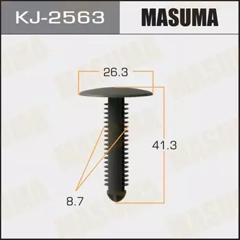 Клипса крепежная MASUMA KJ-2563 (OEM 01553-05891)