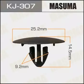 Клипса крепежная MASUMA KJ-307 (OEM 90467-09050)
