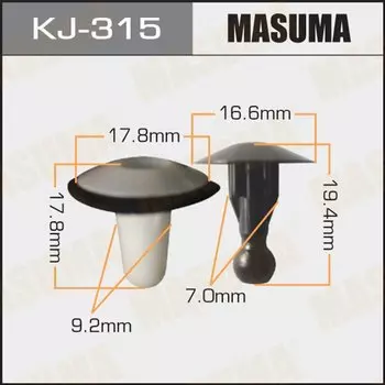 Клипса крепежная MASUMA KJ-315 (OEM 90467-07126)