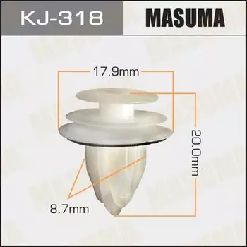 Клипса крепежная MASUMA KJ-318