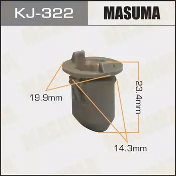 Клипса крепежная MASUMA KJ-322 (OEM 90467-14010, 90467-15020)