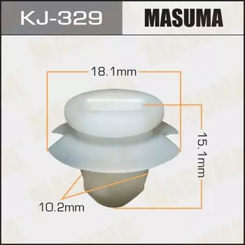 Клипса крепежная MASUMA KJ-329 (OEM 90467-10178)