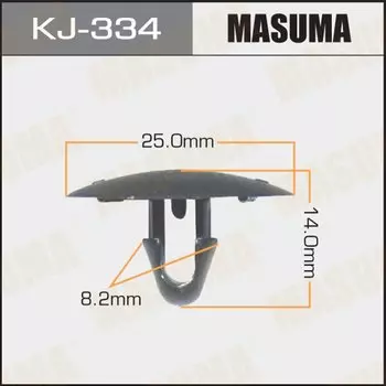 Клипса крепежная MASUMA KJ-334 (OEM 90467-08124)