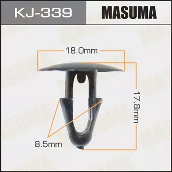 Клипса крепежная MASUMA KJ-339 (OEM 90467-09030)