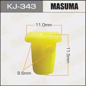 Клипса крепежная MASUMA KJ-343 (OEM 90189-04090)