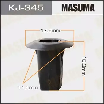 Клипса крепежная MASUMA KJ-345 (OEM 90189-06196)
