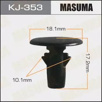 Клипса крепежная MASUMA KJ-353 (OEM 90467-07130)