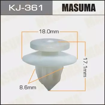 Клипса крепежная MASUMA KJ-361 (OEM 90467-10162)