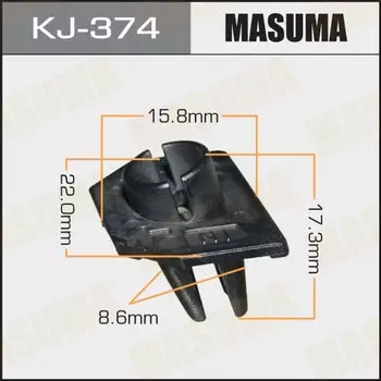 Клипса крепежная MASUMA KJ-374 (OEM 52197-53010)