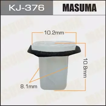 Клипса крепежная MASUMA KJ-376 (OEM 90189-04130)