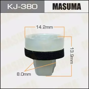 Клипса крепежная MASUMA KJ-380 (OEM 90189-04155)