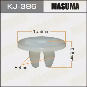 Клипса крепежная MASUMA KJ-386 (OEM 90189-05003)