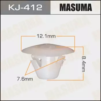 Клипса крепежная MASUMA KJ-412 (OEM 90189-04087)
