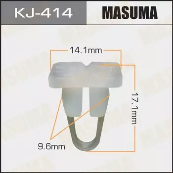 Клипса крепежная MASUMA KJ-414 (OEM 90189-04127)