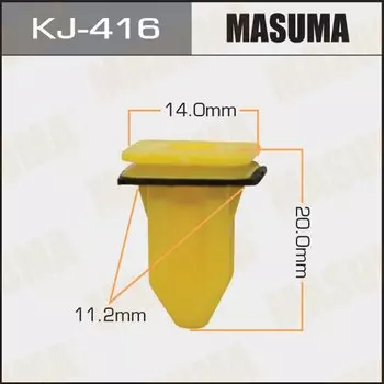 Клипса крепежная MASUMA KJ-416 (OEM 90189-04200)
