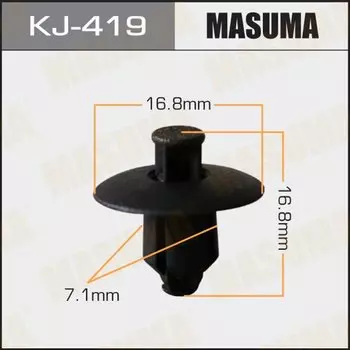 Клипса крепежная MASUMA KJ-419 (OEM 90467-07117)
