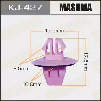 Клипса крепежная MASUMA KJ-427 (OEM 75395-33030)