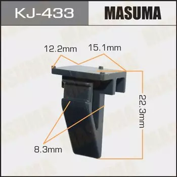 Клипса крепежная MASUMA KJ-433 (OEM 62376-28020)