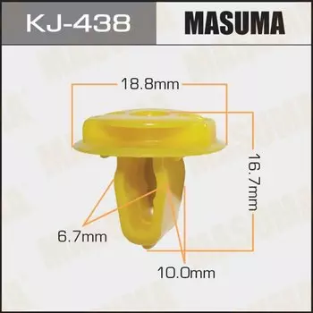 Клипса крепежная MASUMA KJ-438 (OEM 90467-10144)