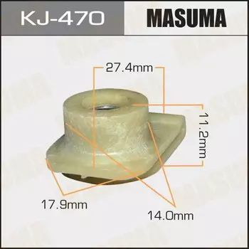Клипса крепежная MASUMA KJ-470 (OEM 90467-11028)