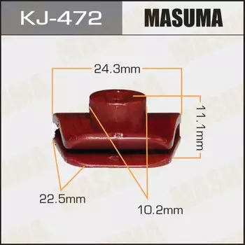 Клипса крепежная MASUMA KJ-472 (OEM 90467-05081)