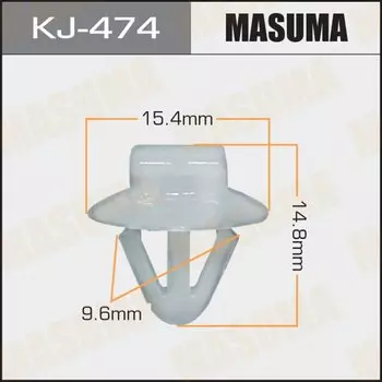 Клипса крепежная MASUMA KJ-474 (OEM 53117-42010)