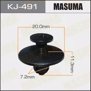 Клипса крепежная MASUMA KJ-491 (OEM 90467-07044)