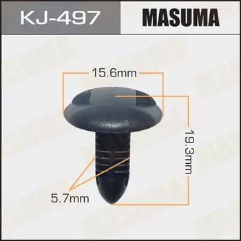 Клипса крепежная MASUMA KJ-497 (OEM 90467-06175)
