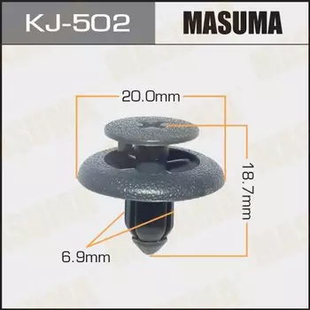 Клипса крепежная MASUMA KJ-502 (OEM 90467-07121-B2)