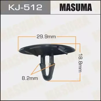 Клипса крепежная MASUMA KJ-512 (OEM 90467-08081)