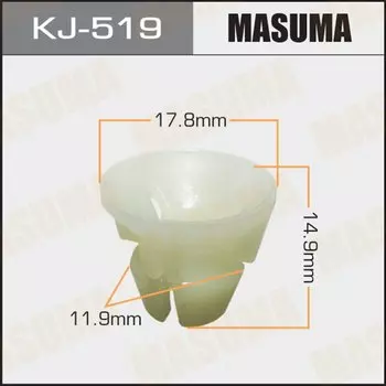 Клипса крепежная MASUMA KJ-519 (OEM 90189-06162)