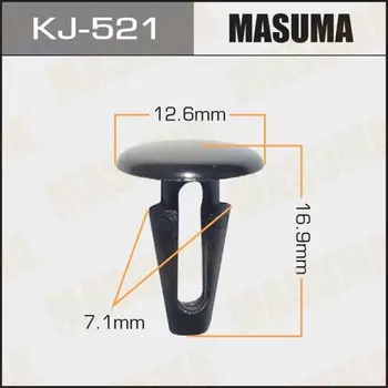 Клипса крепежная MASUMA KJ-521 (OEM 01553-00172, 90467-07050)