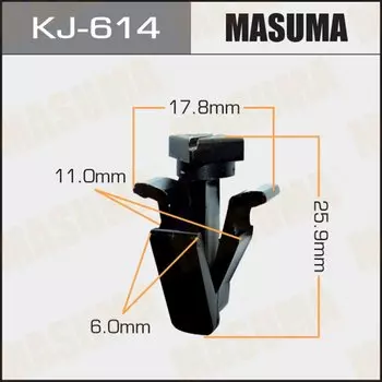 Клипса крепежная MASUMA KJ-614 (OEM 76882-0M060)