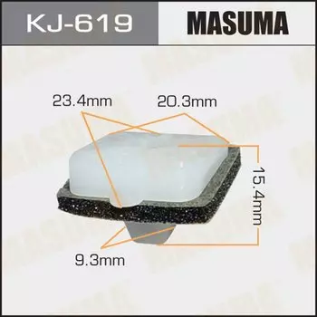 Клипса крепежная MASUMA KJ-619 (OEM 76848-4U010)