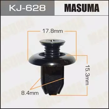 Клипса крепежная MASUMA KJ-628 (OEM 63844-35F00)