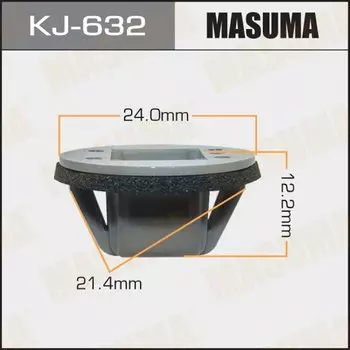 Клипса крепежная MASUMA KJ-632 (OEM 01553-09621)