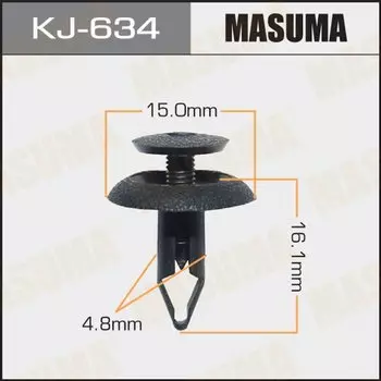 Клипса крепежная MASUMA KJ-634 (OEM 01553-06071)