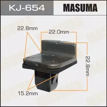 Клипса крепежная MASUMA KJ-654 (OEM 72714-3C421)