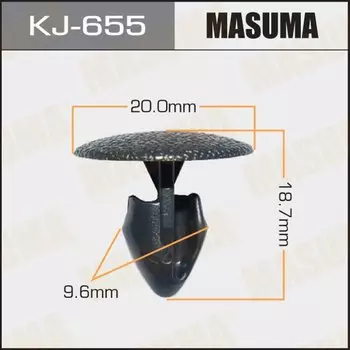 Клипса крепежная MASUMA KJ-655 (OEM 01553-04361, 01553-05471)