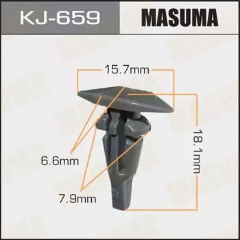 Клипса крепежная MASUMA KJ-659 (OEM 67198-51E00)