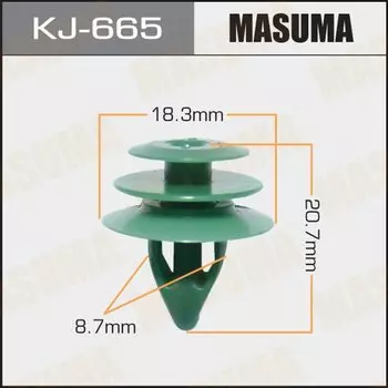 Клипса крепежная MASUMA KJ-665 (OEM 01553-04361)