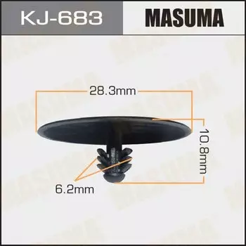 Клипса крепежная MASUMA KJ-683 (OEM 65846-40F00)