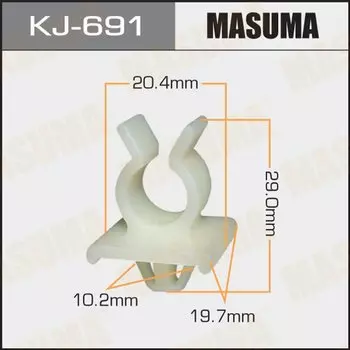 Клипса крепежная MASUMA KJ-691 (OEM 24220-89986)