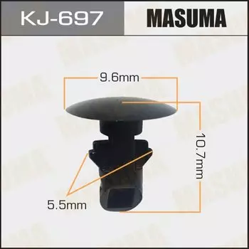 Клипса крепежная MASUMA KJ-697 (OEM 80875-85E00)