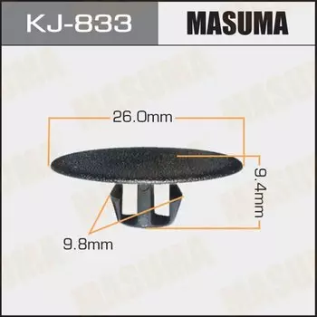 Клипса крепежная MASUMA KJ-833 салонная (OEM MU481187)