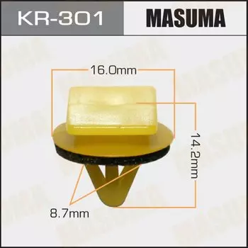 Клипса крепежная MASUMA KR-301 (OEM 87703-H1000)